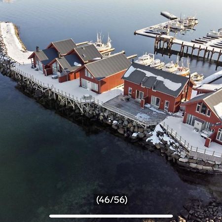 Nappstraumen Seafront Cabin, Lilleeid 68 Gravdal  외부 사진