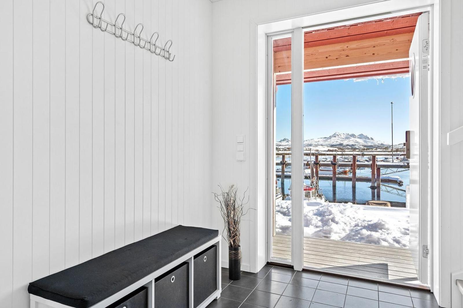 Nappstraumen Seafront Cabin, Lilleeid 68 Gravdal  외부 사진