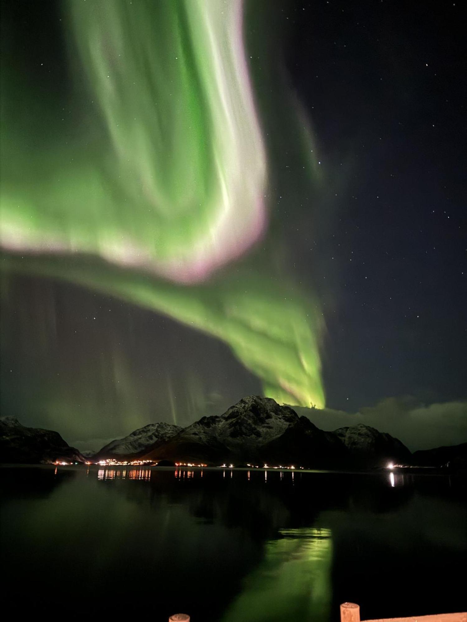 Nappstraumen Seafront Cabin, Lilleeid 68 Gravdal  외부 사진