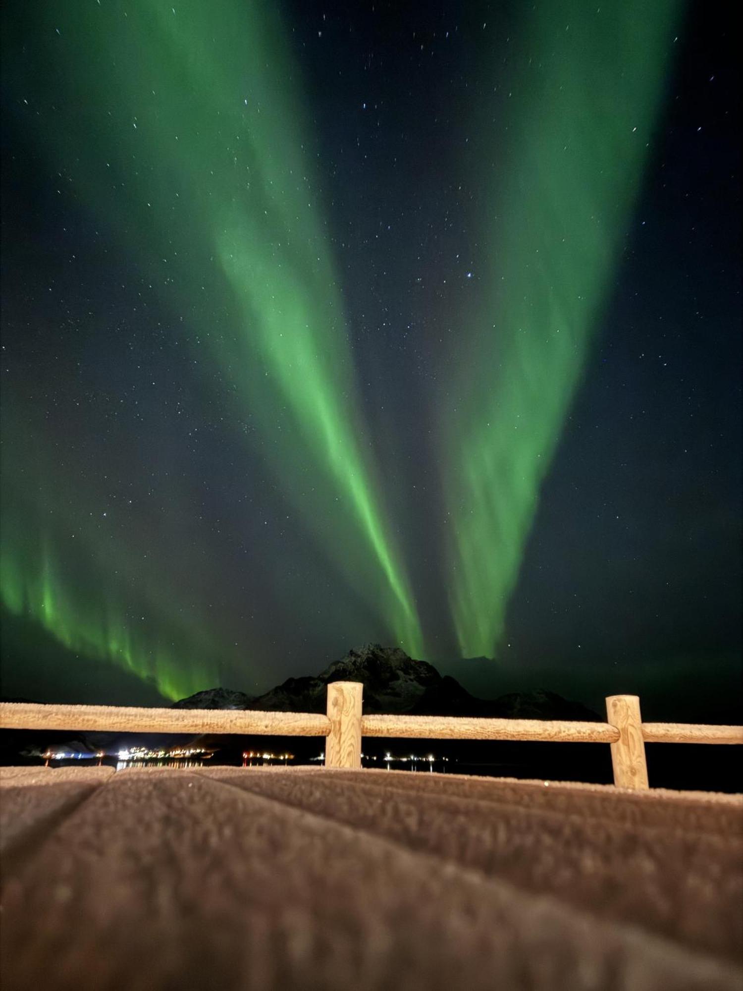 Nappstraumen Seafront Cabin, Lilleeid 68 Gravdal  외부 사진
